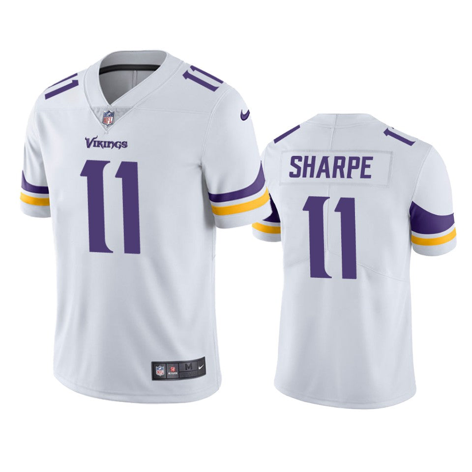 Vikings Tajae Sharpe Vapor Untouchable Limited White Jersey Mens