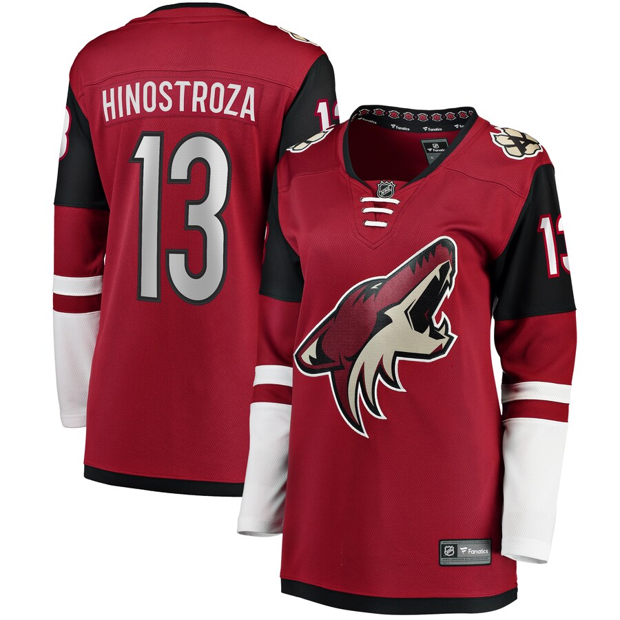 Vinnie Hinostroza Arizona Coyotes Fanatics Branded Womens Home Breakaway Player Jersey Garnet