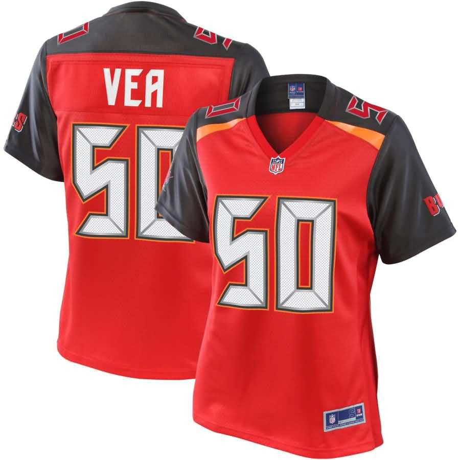 Vita Vea Tampa Bay Buccaneers Nfl Pro Line Womens Player Jersey Red