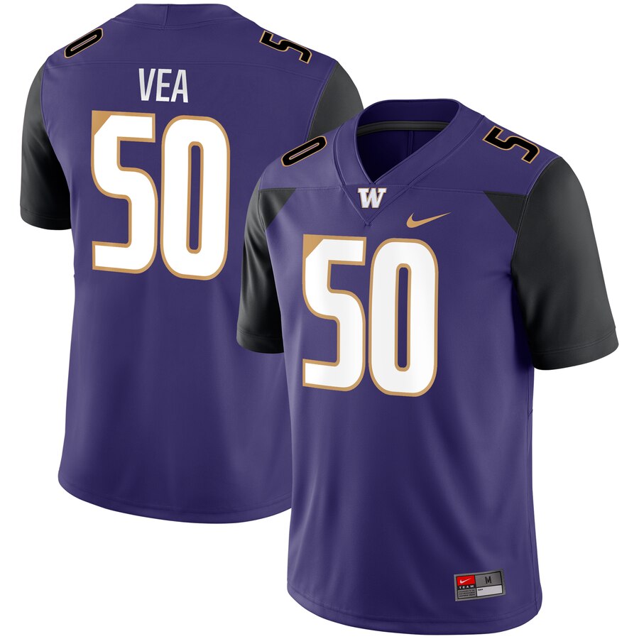 Vita Vea Washington Huskies Game Jersey Purple 2019