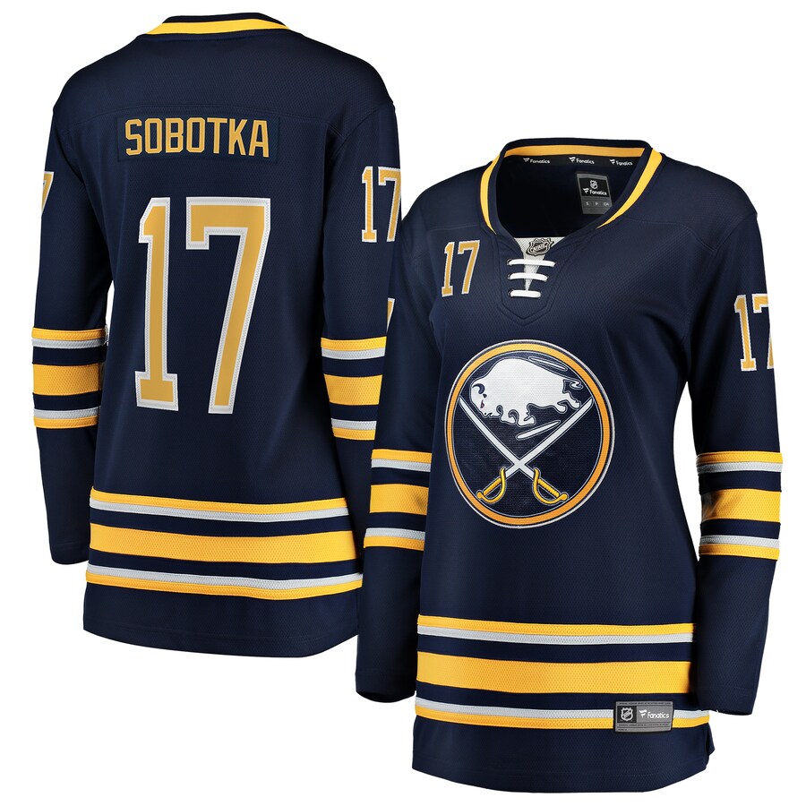 Vladimir Sobotka Buffalo Sabres Fanatics Branded Womens Home Breakaway Player Jersey Navy