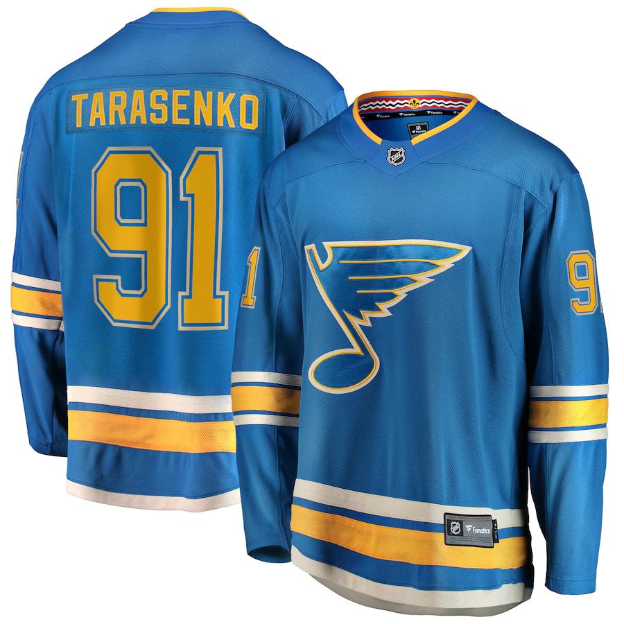 Vladimir Tarasenko St Louis Blues Fanatics Branded Alternate Breakaway Player Jersey Blue
