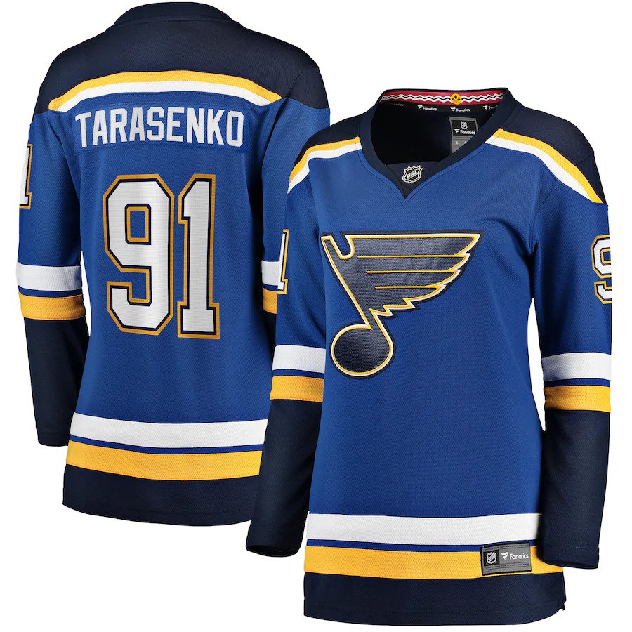Vladimir Tarasenko St Louis Blues Fanatics Branded Womens Breakaway Jersey Blue