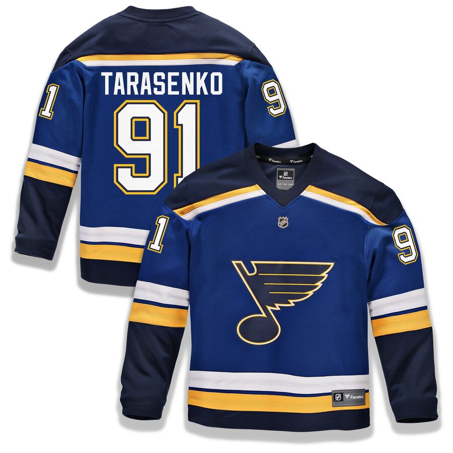 Vladimir Tarasenko St Louis Blues Fanatics Branded Youth Replica Player Jersey Blue