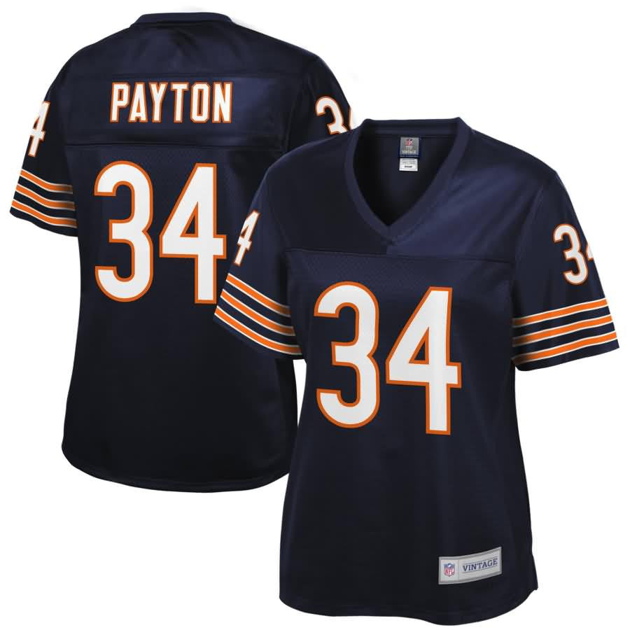 Walter Payton Chicago Bears Nfl Pro Line Womens Retired Player Jersey Navy