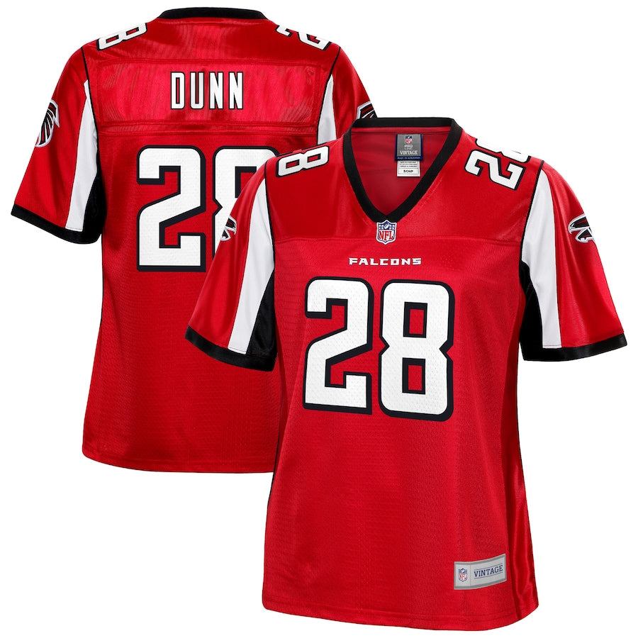 Warrick Dunn Atlanta Falcons Nfl Pro Line Womens Retired Player Jersey Red