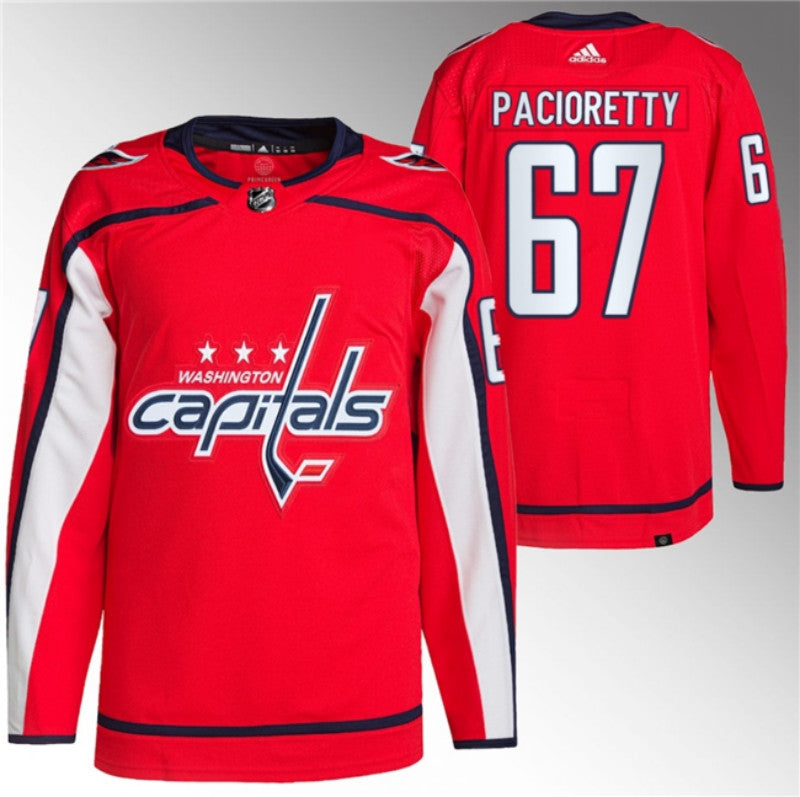 Washington Capitals 67 Max Pacioretty Red Stitched Jersey
