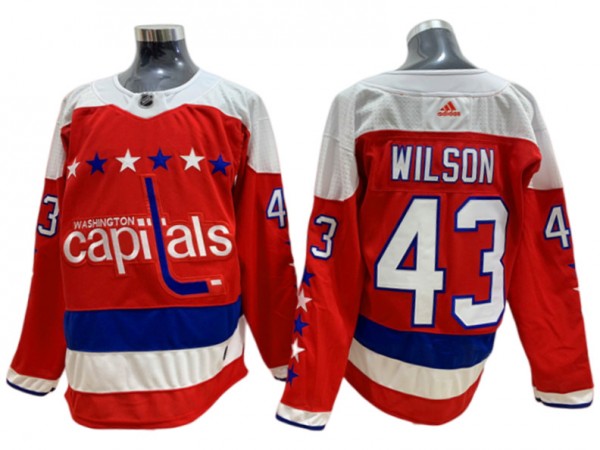 Washington Capitals #43 Tom Wilson Red Home Jersey