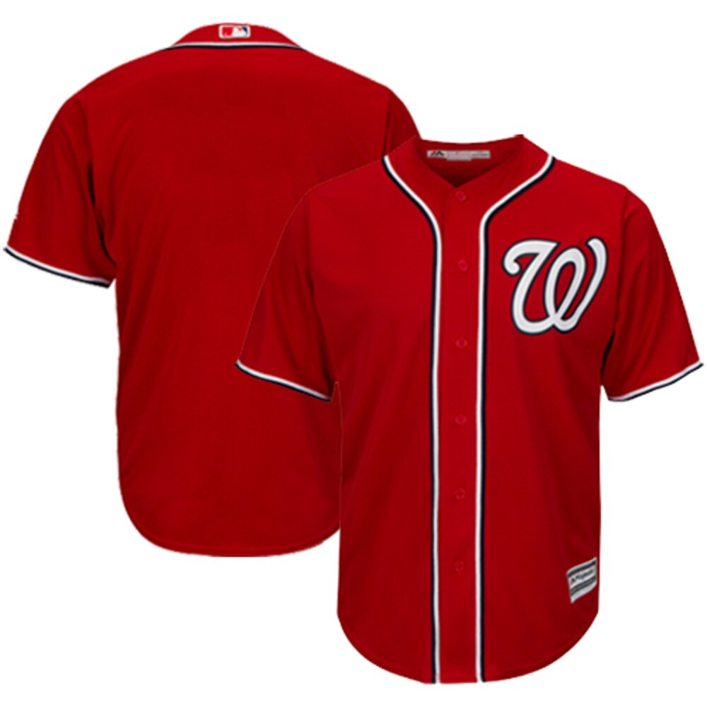 Washington Nationals Majestic Official Cool Base Jersey Red