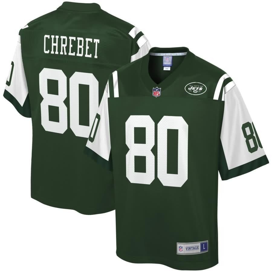 Wayne Chrebet New York Jets Nfl Pro Line Retired Player Jersey Green