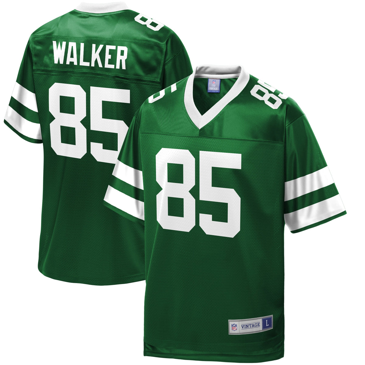 Wesley Walker New York Jets Nfl Pro Line Retired Player Jersey Green