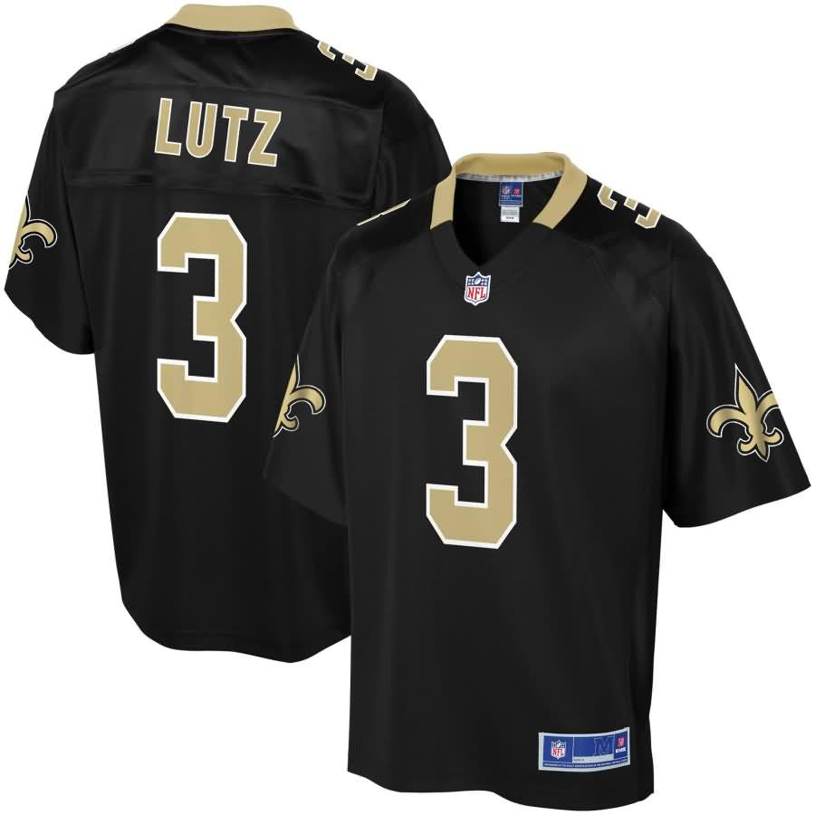 Wil Lutz New Orleans Saints Nfl Pro Line Youth Team Color Player Jersey Black