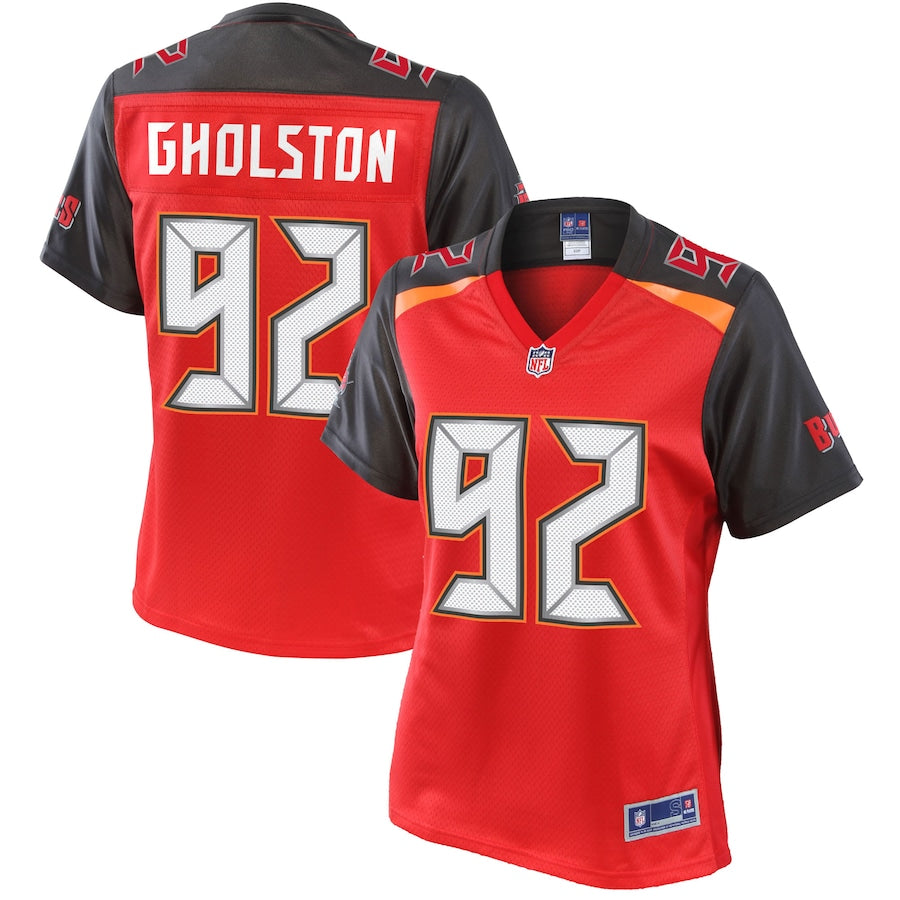 William Gholston Tampa Bay Buccaneers Nfl Pro Line Womens Player Jersey Red