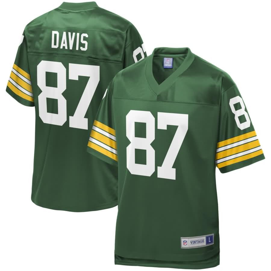 Willie Davis Green Bay Packers Nfl Pro Line Retired Player Jersey Green