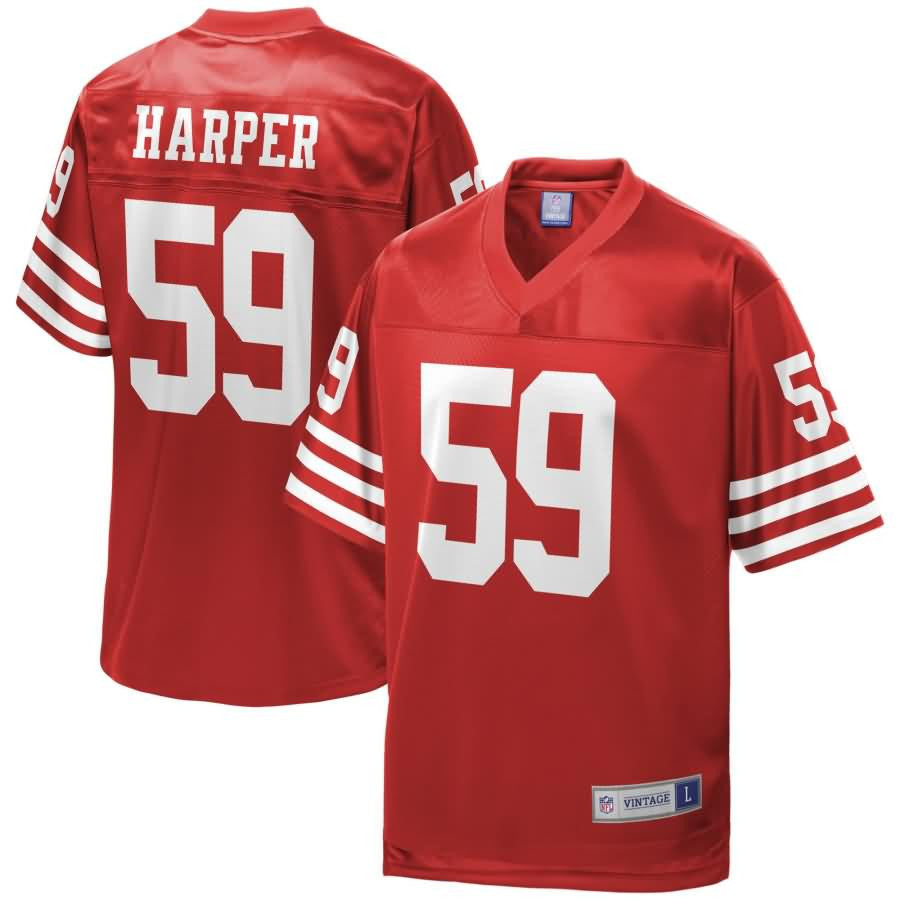 Willie Harper San Francisco 49ers Nfl Pro Line Retired Player Jersey Red