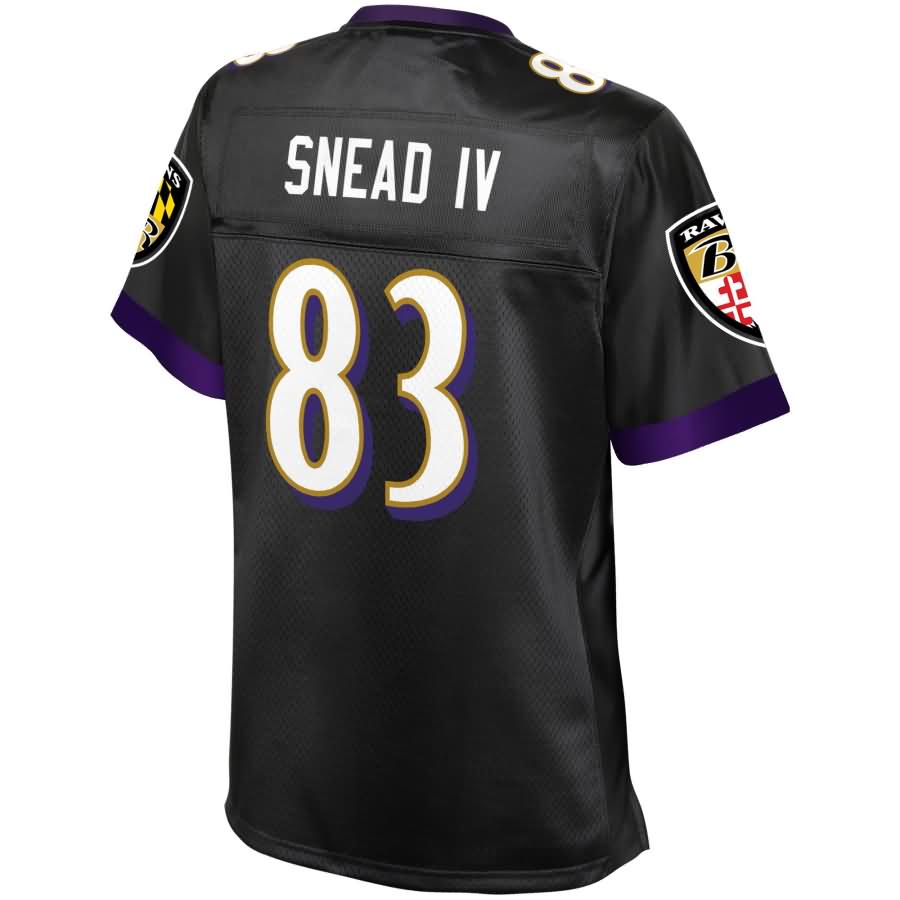 Willie Snead Baltimore Ravens Nfl Pro Line Womens Alternate Player Jersey Black