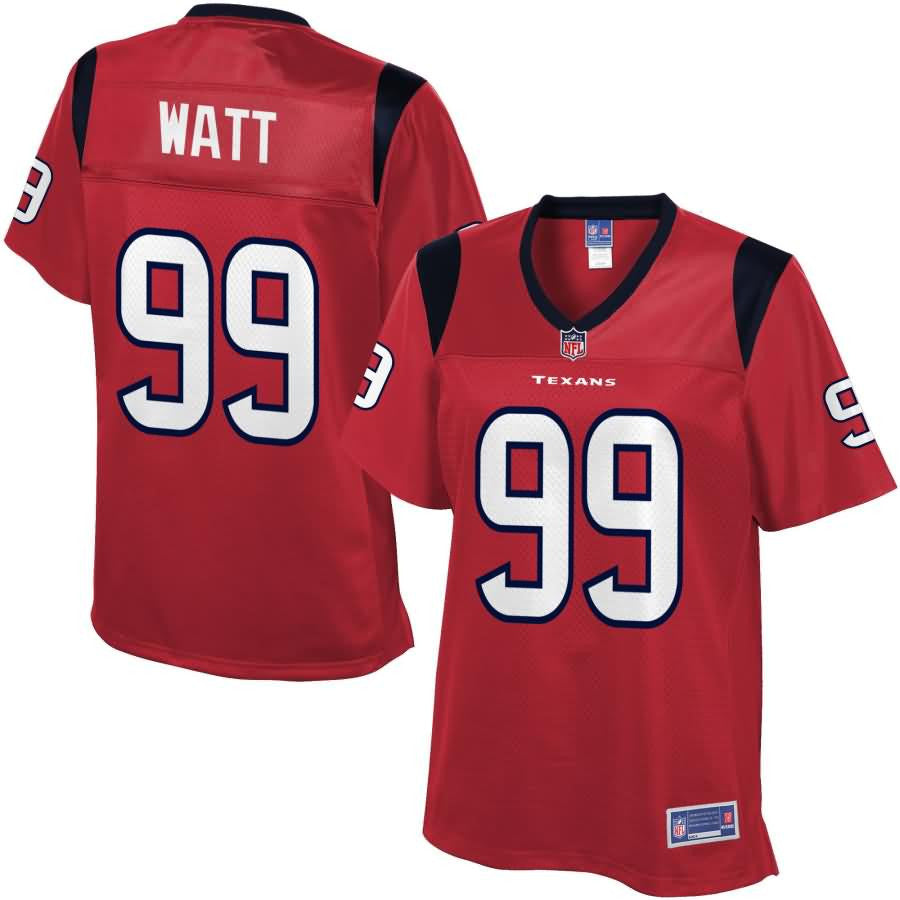 Womens Houston Texans Jj Watt Nfl Pro Line Alternate Jersey
