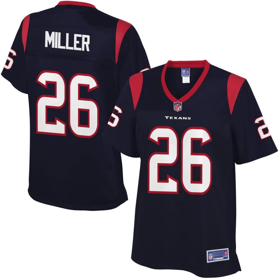 Womens Houston Texans Lamar Miller Nfl Pro Line Navy Team Color Jersey