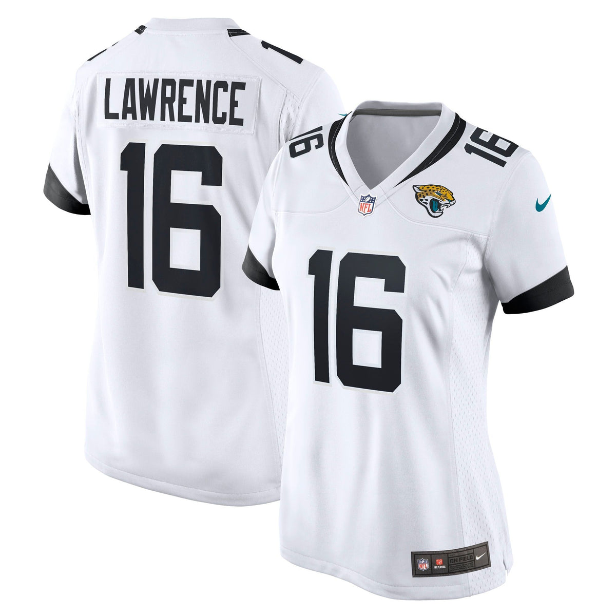 Womens Jacksonville Jaguars Trevor Lawrence White 2021 Nfl Draft First Round Pick Game Jersey Gift For Jacksonville Jaguars Fans