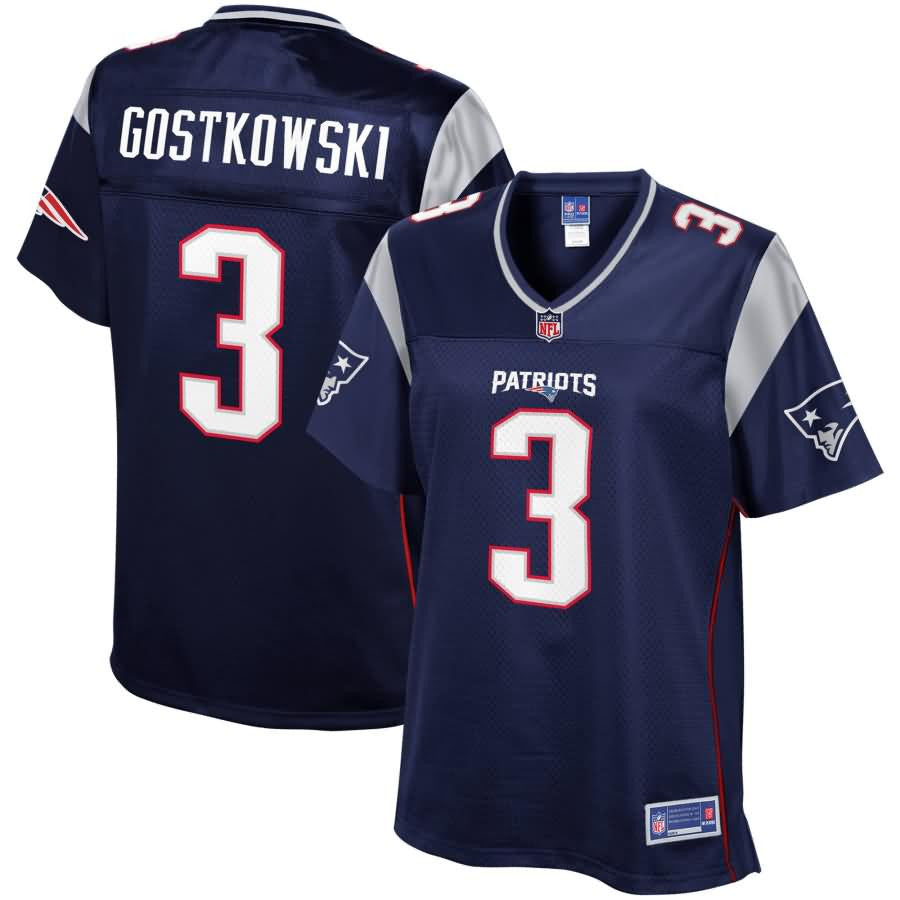 Womens New England Patriots Stephen Gostkowski Nfl Pro Line Navy Team Color Jersey