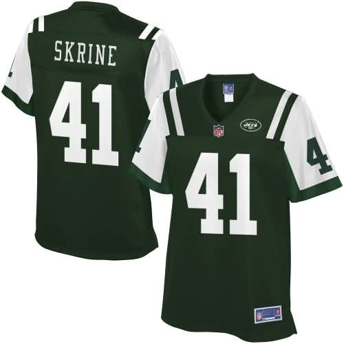 Womens New York Jets Buster Skrine Nfl Pro Line Team Color Jersey