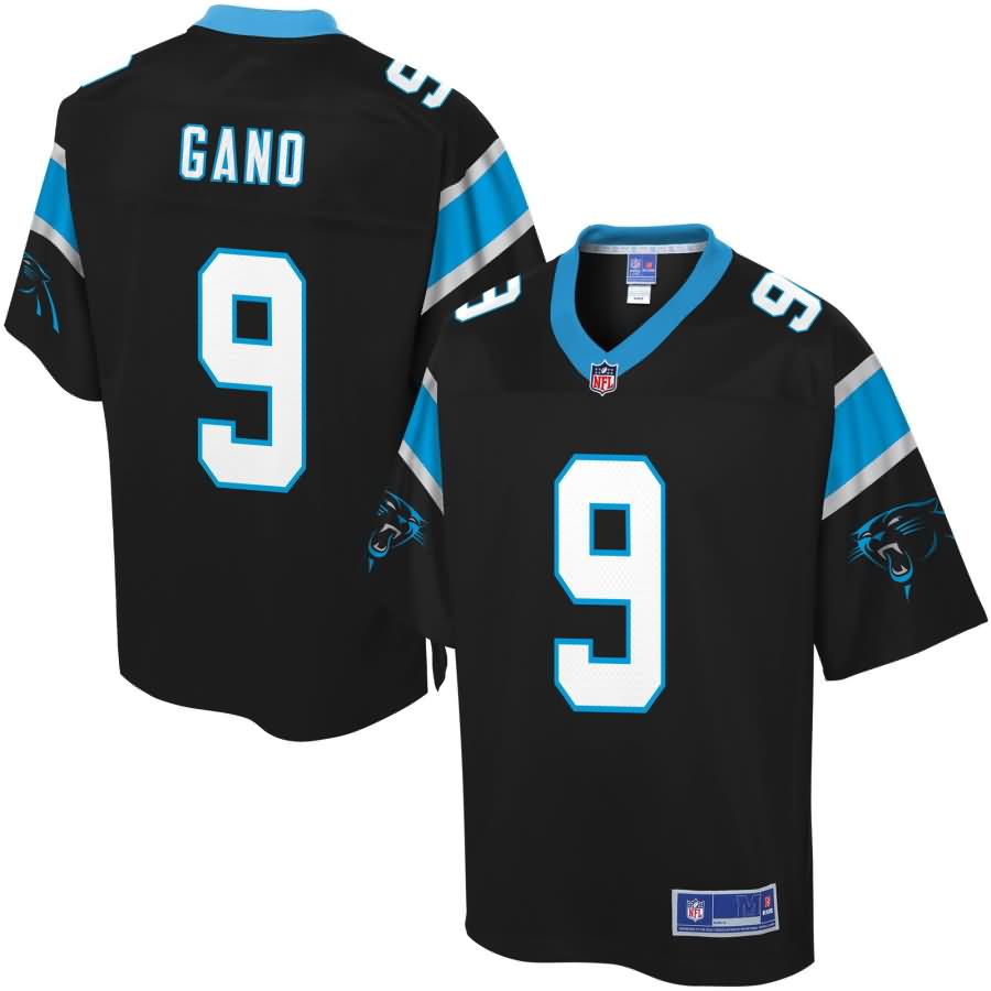 Youth Carolina Panthers Graham Gano Nfl Pro Line Team Color Black Jersey