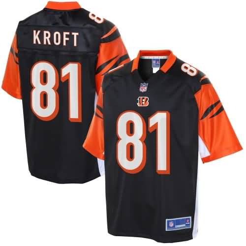 Youth Cincinnati Bengals Tyler Kroft Nfl Pro Line Team Color Jersey