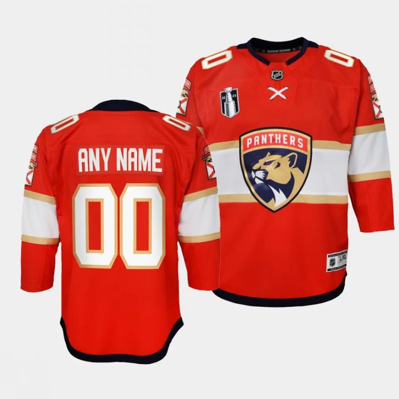 Youth Florida Panthers 2023 Stanley Cup Final Home Custom