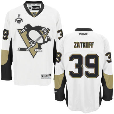 Youth Pittsburgh Penguins 39 Jean sebastien Dea White Away 2017 Stanley Cup Nhl Finals Patch Jersey