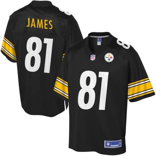 Youth Pittsburgh Steelers Jesse James Nfl Pro Line Team Color Jersey