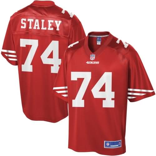 Youth San Francisco 49ers Joe Staley Nfl Pro Line Team Color Jersey