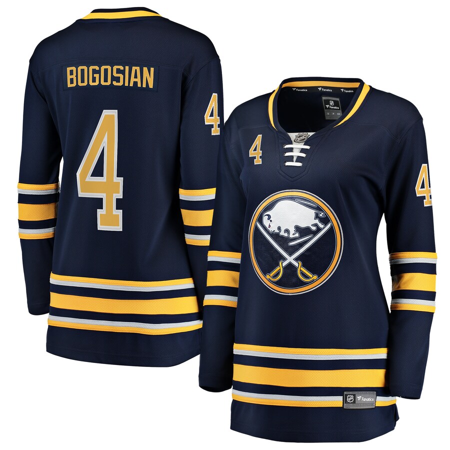 Zach Bogosian Buffalo Sabres Fanatics Branded Womens Home Breakaway Player Jersey Navy