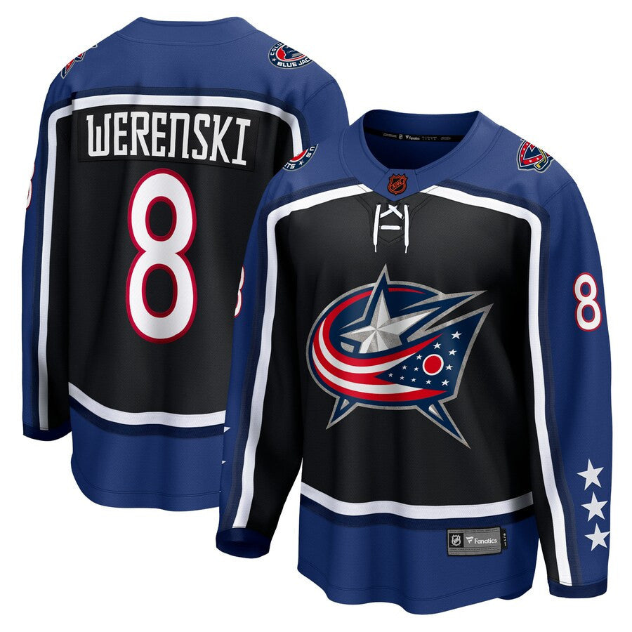 Zach Werenski Columbus Blue Jackets Fanatics Branded Special Edition 20 Breakaway Player Jersey Black