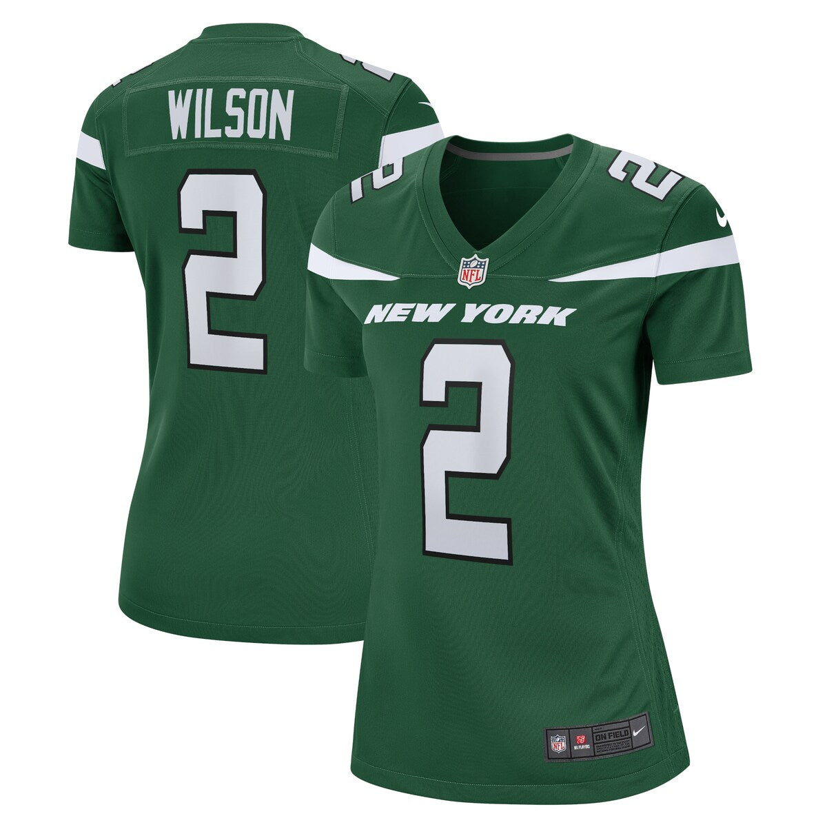 Zach Wilson New York Jets Nike Womens 2021 Nfl Draft First Round Pick Game Jersey Gotham Green