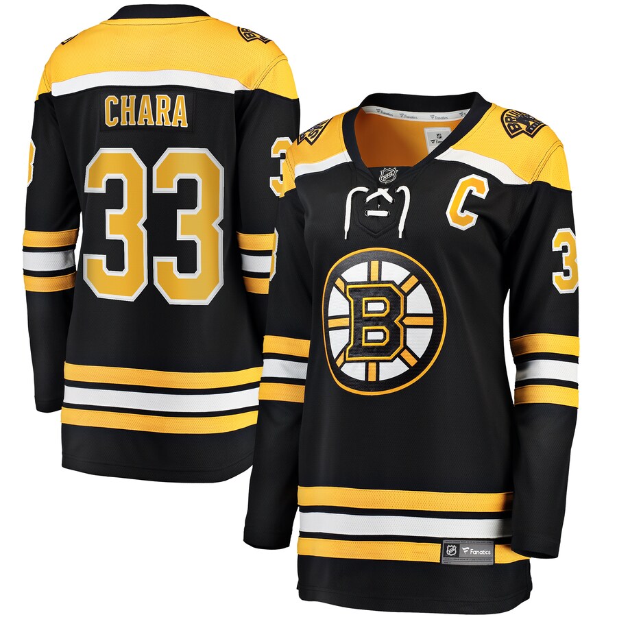 Zdeno Chara Boston Bruins Fanatics Branded Womens Breakaway Player Jersey Black