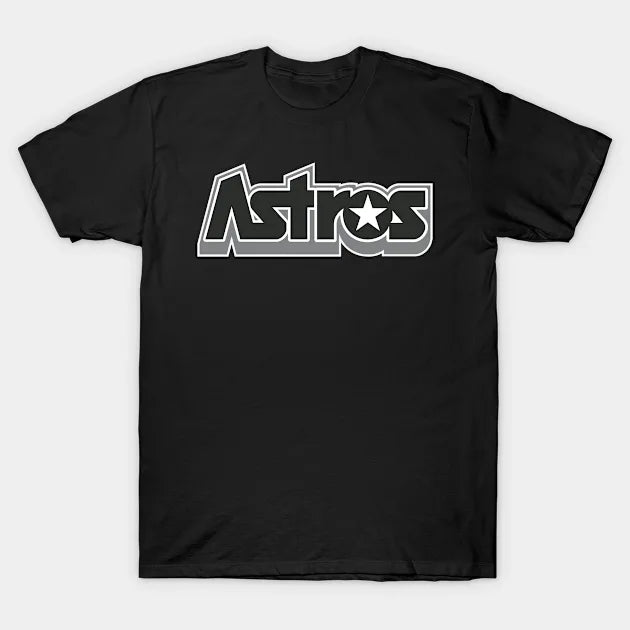 Astros Vintage And Simple Design T-Shirt