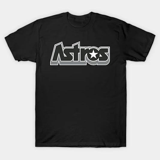 Astros Vintage And Simple Design T-Shirt