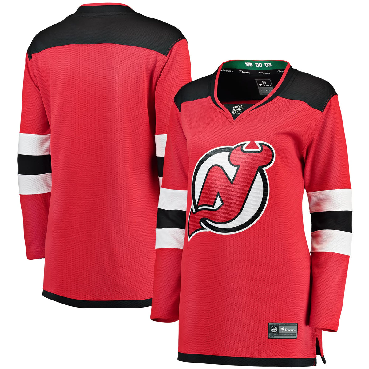 Women's New Jersey Devils Fanatics Red Home Breakaway Jersey