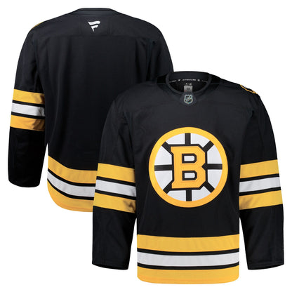 Men's Boston Bruins Fanatics Black Home Authentic Pro Jersey