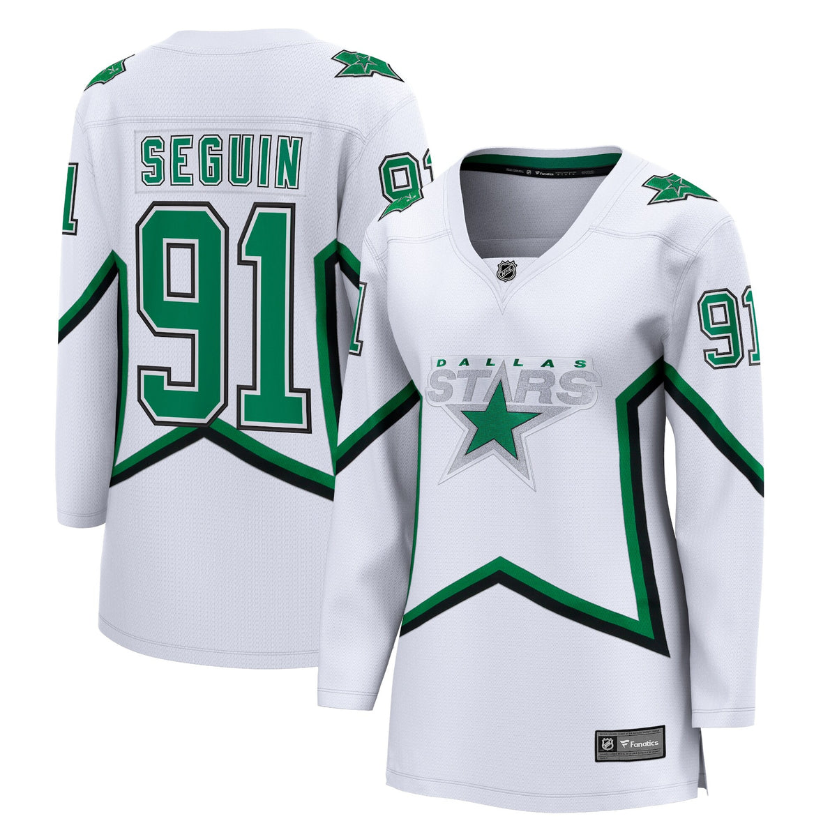 Women's Dallas Stars Tyler Seguin Fanatics White 2020_21 Special Edition Breakaway Player Jersey