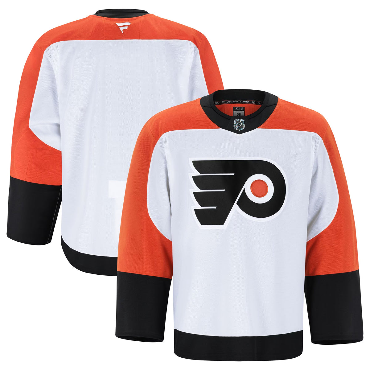 Men's Philadelphia Flyers Fanatics White Away Authentic Pro Jersey