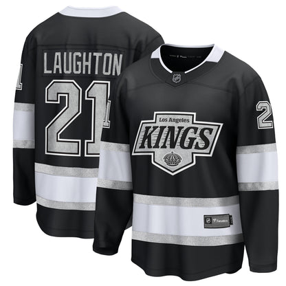 Men's Los Angeles Kings Scott Laughton Fanatics Black Home Breakaway Jersey