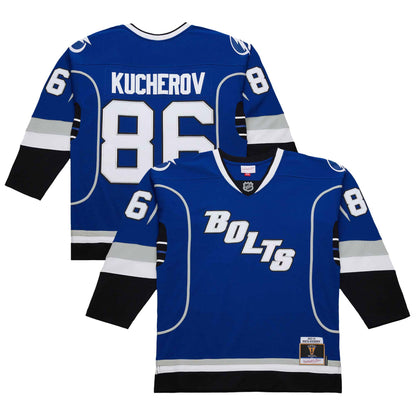 Men's Tampa Bay Lightning Nikita Kucherov Blue 2013-14 Power Play Jersey