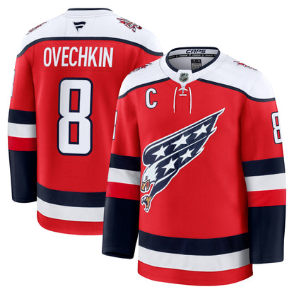 Men's Washington Capitals Alexander Ovechkin Fanatics Red Alternate Premium Player Jersey