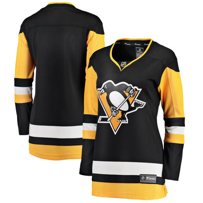 Women's Pittsburgh Penguins Fanatics Black Home Breakaway Jersey