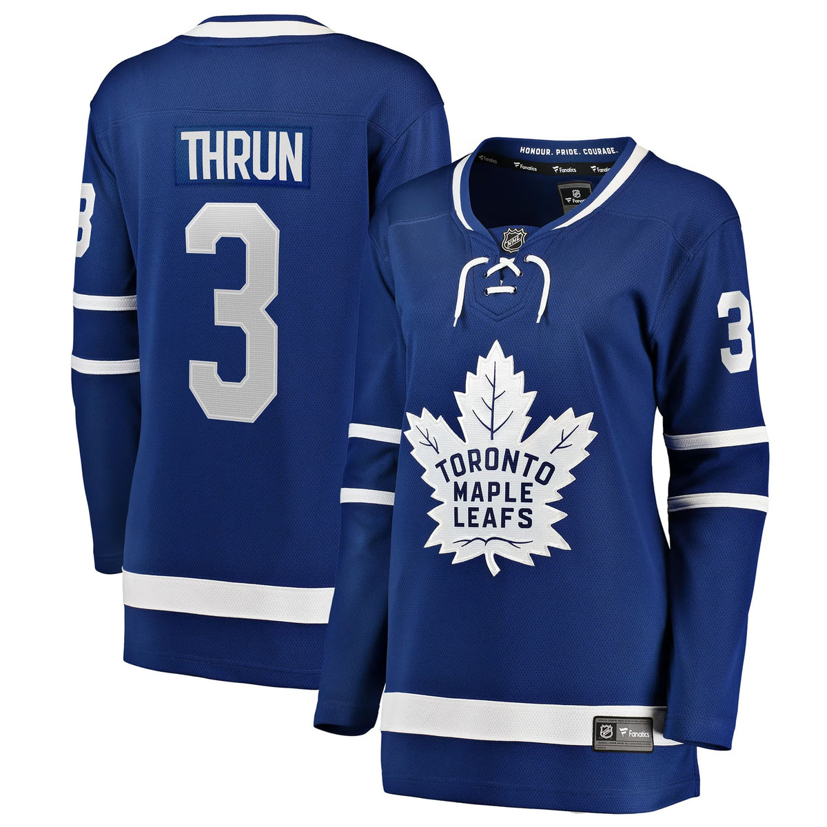 Women's Toronto Maple Leafs Henry Thrun Fanatics Blue Home Breakaway Jersey