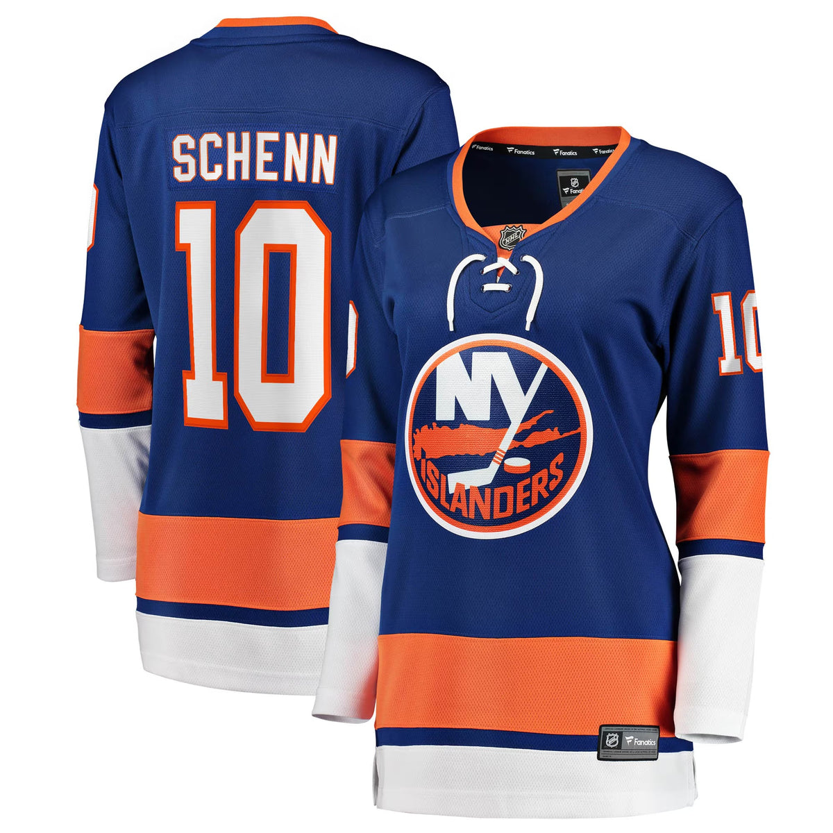 Women's New York Islanders Brayden Schenn Fanatics Blue Home Breakaway Jersey