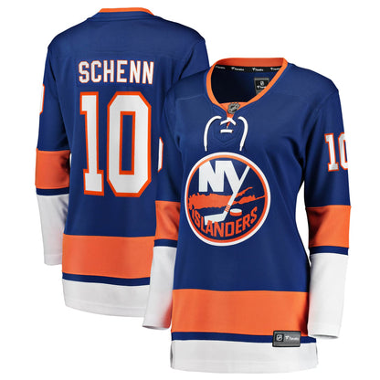 Women's New York Islanders Brayden Schenn Fanatics Blue Home Breakaway Jersey