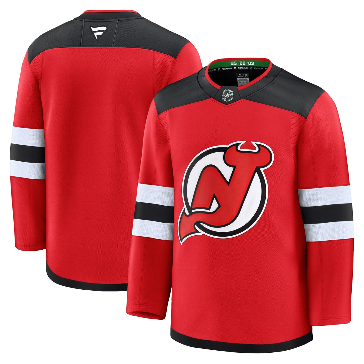 Men's New Jersey Devils Fanatics Red Home Premium Jersey