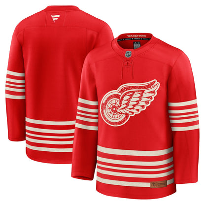 Men's Detroit Red Wings Fanatics Red Centennial Premium Jersey
